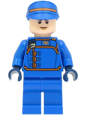 LEGO Pre-Mor Security Deputy Inspector Syril Karn minifigure
