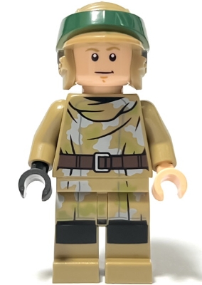 LEGO Luke Skywalker - Dark Tan Endor Outfit minifigure