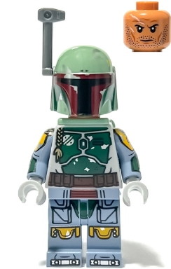 LEGO Boba Fett - Helmet, Jet Pack, Printed Arms and Legs, Rangefinder minifigure