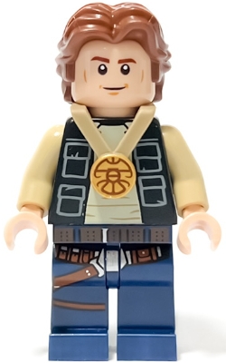 LEGO Han Solo - Celebration, Wavy Hair minifigure