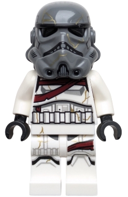 LEGO Night Trooper - Dark Bluish Gray Helmet minifigure