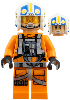 LEGO Carson Teva - X-Wing Flightsuit minifigure sw1518