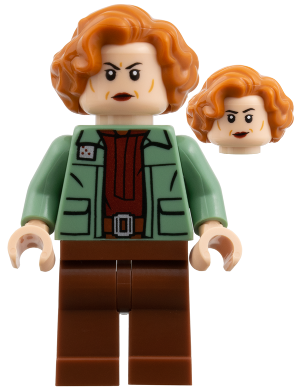 LEGO Colonel Ward - Sand Green Jacket, Reddish Brown Legs minifigure sw1526