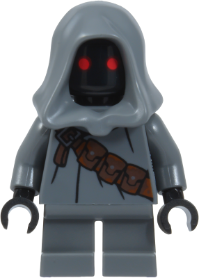 LEGO Jawa - Dark Bluish Gray Offworld Outfit, Strap with Pouches minifigure sw1540