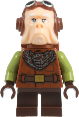 LEGO Kuiil - Backpack minifigure sw1543