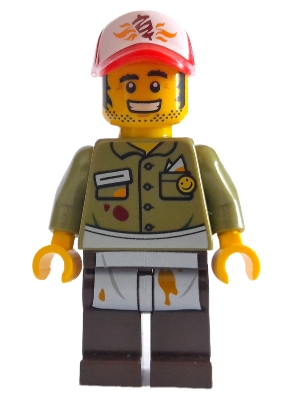 LEGO Kebab Bob minifigure