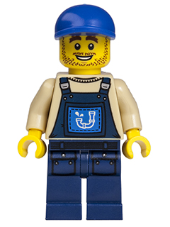 LEGO Plumber Joe minifigure