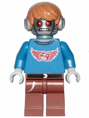 LEGO Radio DJ Robot minifigure