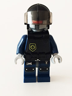 LEGO Robo SWAT - Aviator Cap, Body Armor Vest minifigure