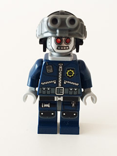 LEGO Robo SWAT - Aviator Cap with Goggles, Neck Bracket minifigure