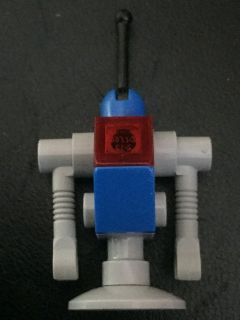 LEGO Classic Space Droid -  Light Bluish Gray and Blue with Trans-Red Eye (Benny's Droid) minifigure