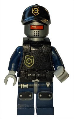 LEGO Robo SWAT - Cap, Body Armor Vest minifigure