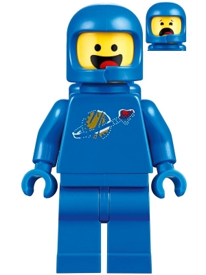 LEGO Benny - Smile / Scared minifigure