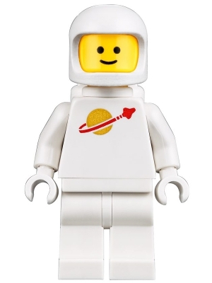 LEGO Classic Space - White with Air Tanks and Updated Helmet (Third Reissue - Jenny) minifigure