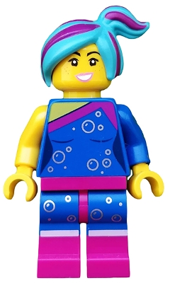 LEGO Flashback Lucy, The LEGO Movie 2 (Minifigure Only without Stand and Accessories) minifigure