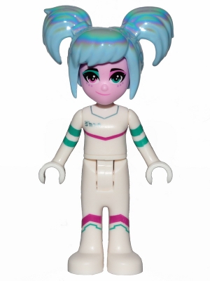 LEGO Sweet Mayhem - Smile, Hair minifigure