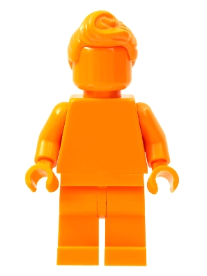 LEGO Everyone is Awesome Orange (Monochrome) minifigure