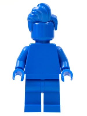 LEGO Everyone is Awesome Blue (Monochrome) minifigure