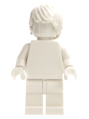 LEGO Everyone is Awesome White (Monochrome) minifigure