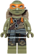 LEGO Michelangelo, Frown (Movie Version) minifigure