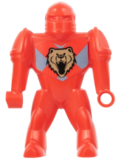 LEGO Knights Kingdom II - Nestle Promo Figure Santis with Bear Pattern (Sticker) minifigure