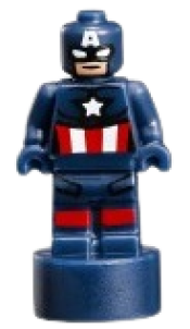 LEGO Captain America Statuette / Trophy minifigure
