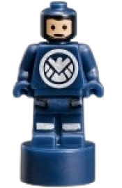 LEGO SHIELD Agent Statuette / Trophy minifigure