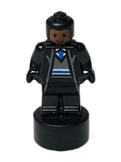 LEGO Ravenclaw Student Statuette / Trophy #3, Black Hair, Reddish Brown Face minifigure