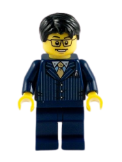 LEGO Alien Conquest Businessman minifigure
