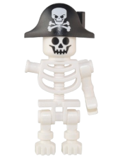 LEGO Skeleton with One Arm and Pirate Hat set