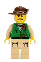 LEGO Johnny Thunder (Expedition) minifigure