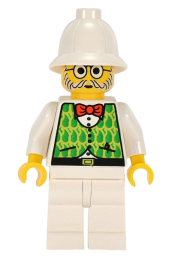 LEGO Dr. Kilroy - Green Vest, White Legs minifigure