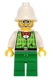 LEGO Dr. Kilroy - Green Vest, Green Legs minifigure