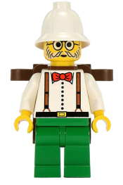 LEGO Dr. Charles Lightning with Backpack minifigure