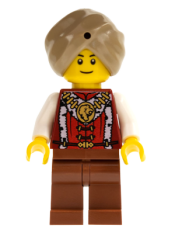 LEGO Snake Charmer, Black Eyebrows minifigure