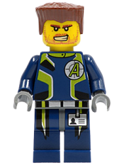 LEGO Agent Charge minifigure