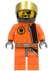 LEGO Gold Tooth - Helmet minifigure