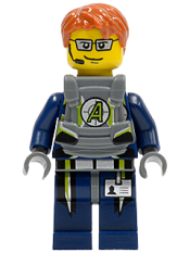 LEGO Agent Fuse - Body Armor minifigure