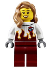 LEGO Airport - Stunt Pilot Female minifigure