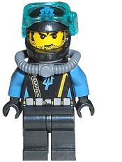 LEGO Aquaraider Diver 8 minifigure