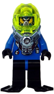 LEGO Hydronaut 3 with Black Flippers minifigure