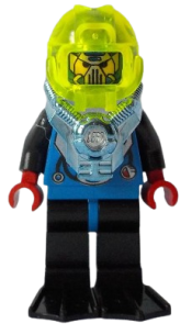 LEGO Hydronaut 2 with Black Flippers minifigure