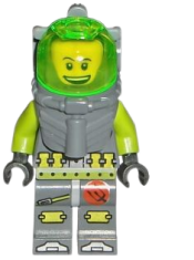 LEGO Atlantis Diver 2 - Bobby minifigure