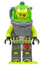 LEGO Atlantis Diver 3 - Ace Speedman minifigure