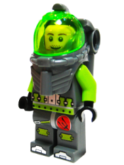 LEGO Atlantis Diver 4 - Lance Spears minifigure