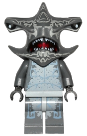 LEGO Atlantis Hammerhead Warrior minifigure