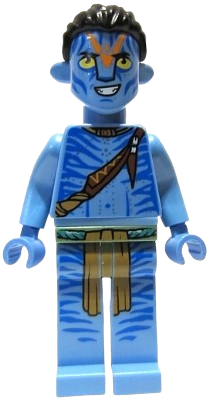 LEGO Jake Sully - Na'vi, Shoulder Strap, Orange Face Paint set