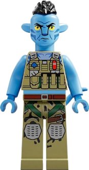 LEGO RDA Quaritch - Na'vi minifigure