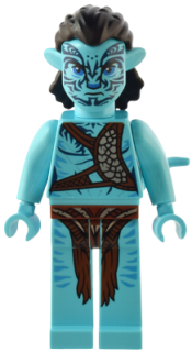 LEGO Tonowari - Reddish Brown Strap and Silver Belt minifigure
