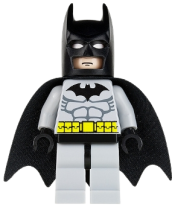 LEGO Batman, Light Bluish Gray Suit with Black Mask minifigure